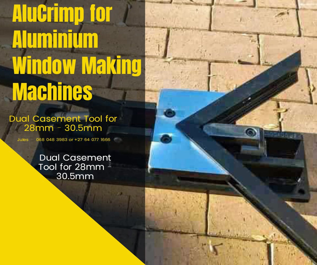 Aluminium Window Corner Crimping Machine's Benefits and Purpose - AluCrimp Solutions