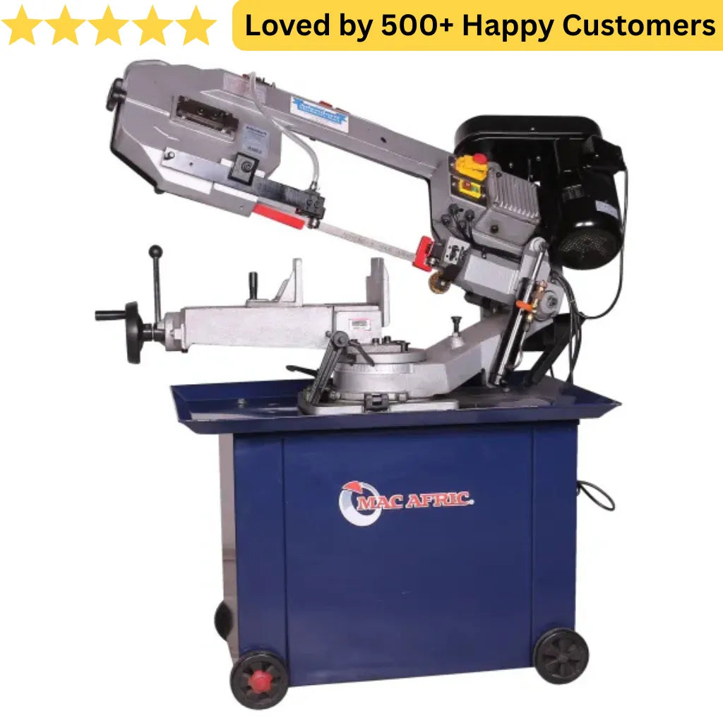 Bandsaw with Swivel Bow MAC AFRIC 200 MM Metal Cutting