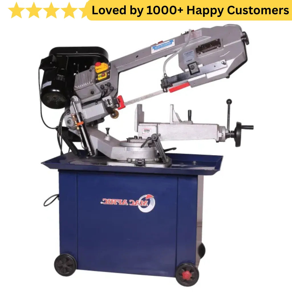 Bandsaw with Swivel Bow MAC AFRIC 200 MM Metal Cutting