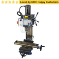 Drilling machine with text 'Loved by 100+ Happy Customers' on a white background Drilling Machines