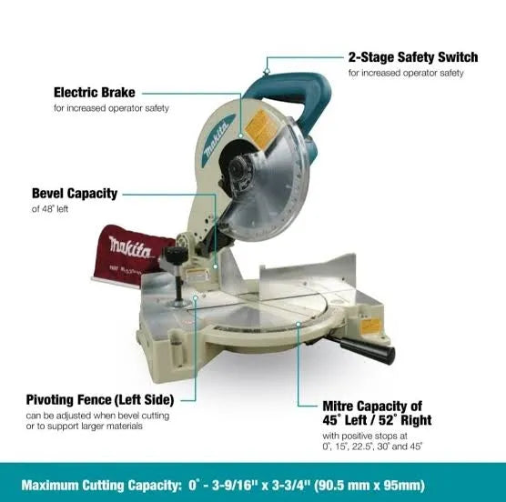 Makita Aluminium Cutting Machine – Precision Power LS1040