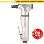 Silver pneumatic tool with a red 'Best Seller' badge on a white background.  ✂️ Pneumatic Nibbler Cutting Machine for Clean Sheet Metal Work