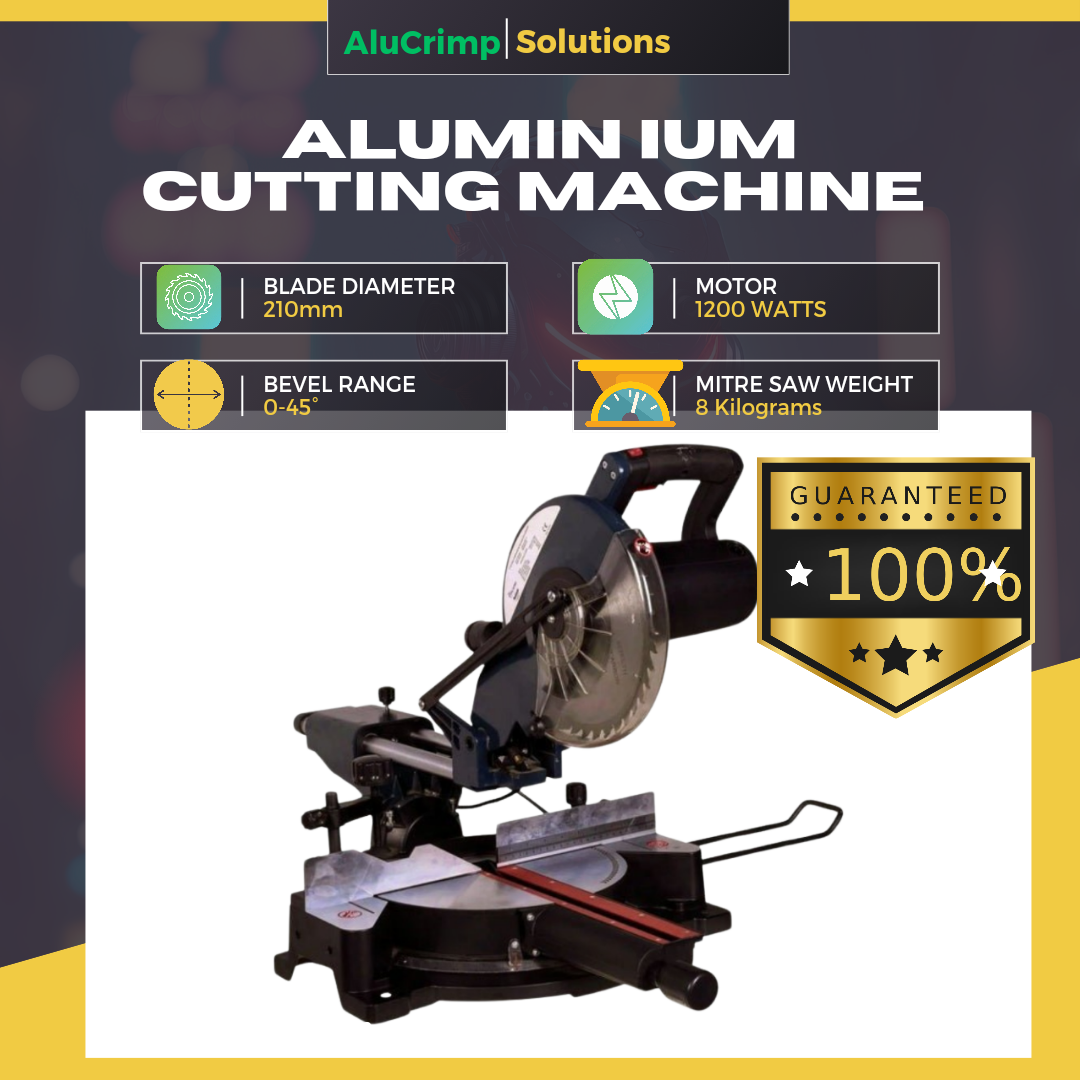(Aluminium Windows  101) Crimping Machine, Drill, Rivets and Saw