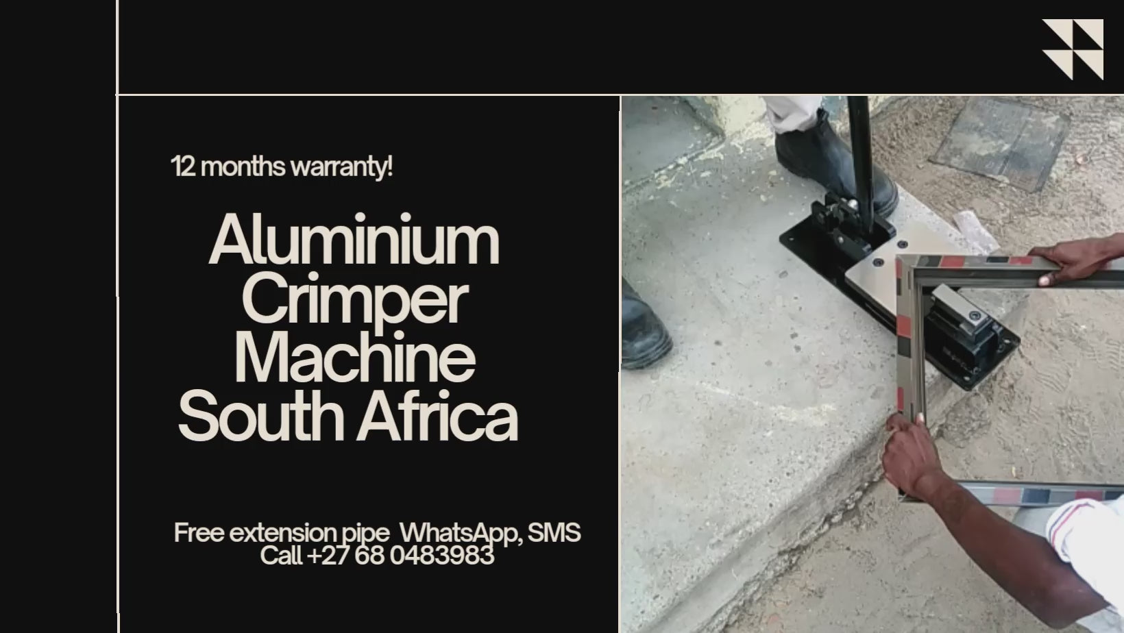 Aluminium Crimper Machine Video
