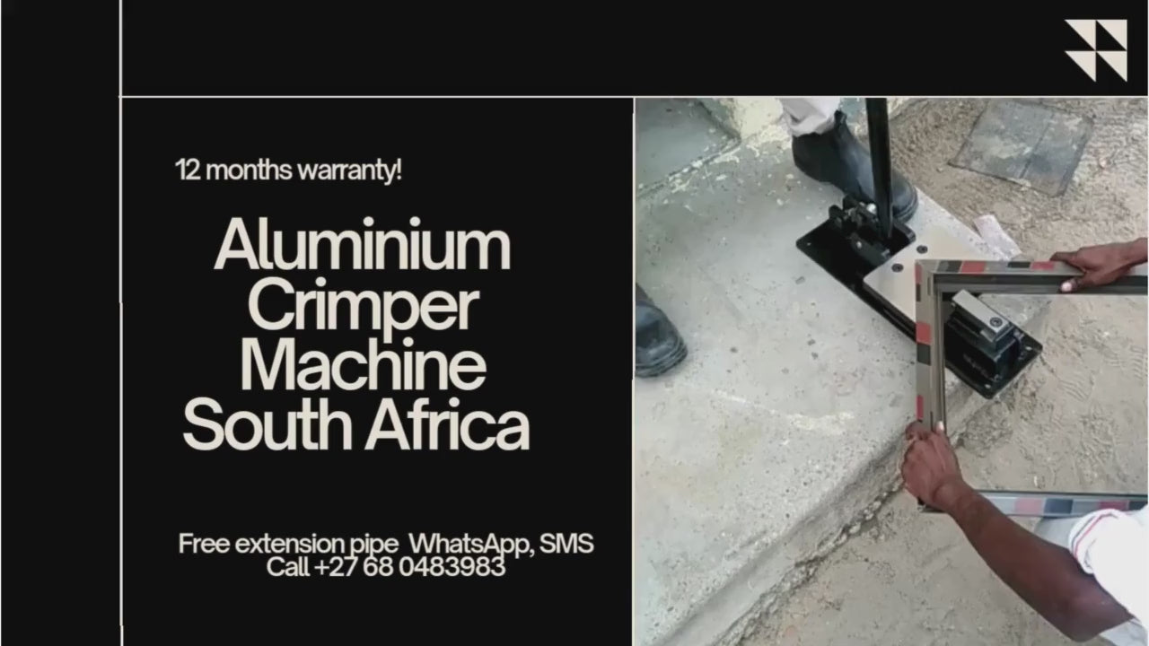 Start your Your Business  Easy-to-use Aluminium Window Crimping Machine