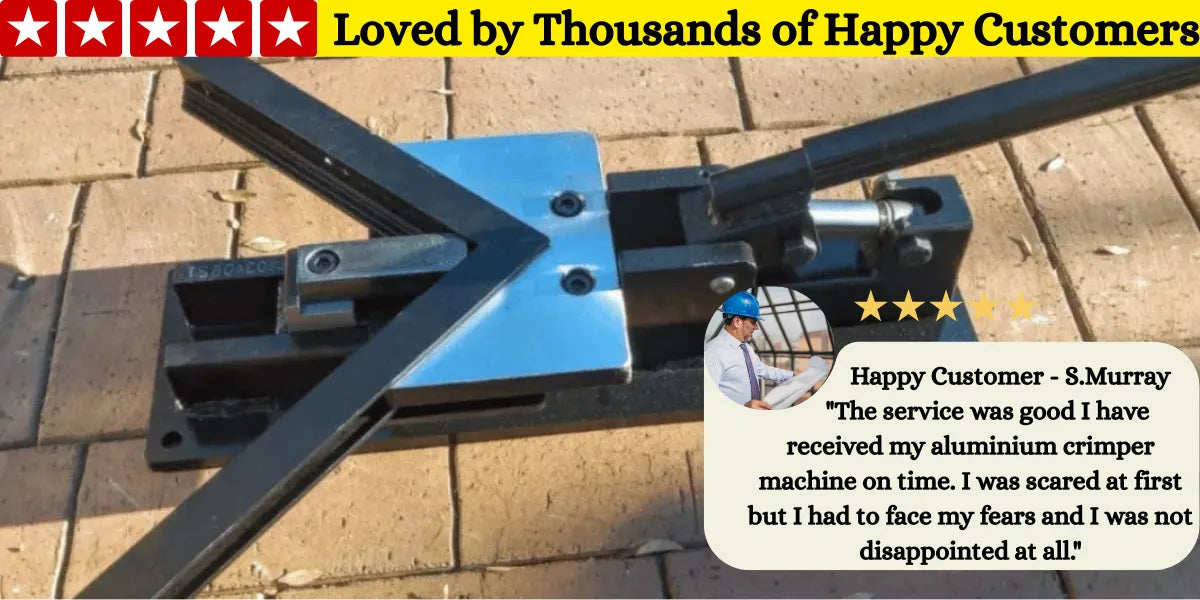 Aluminium Crimper Machine Video