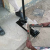aluminium window crimping machine video 